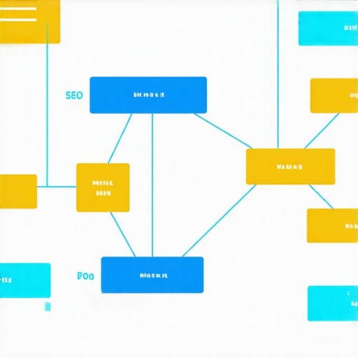 Diagram showing schema markup elements for local search enhancement.