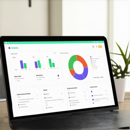 Screenshot of local SEO software dashboard with ranking and citation data.