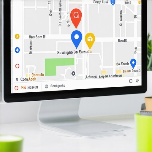 SEO team analyzing Google Maps rankings for Arlington businesses