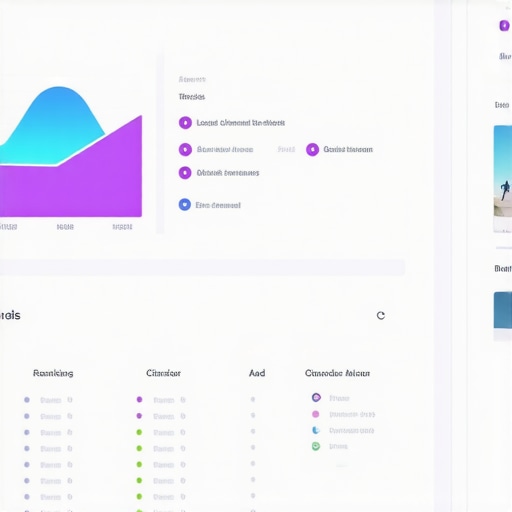 Screenshot of BrightLocal interface displaying Arlington local search rankings.